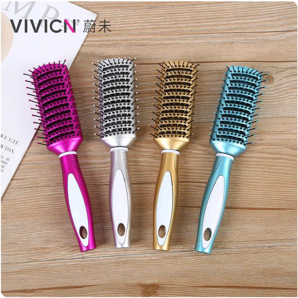 【 Weiwei 】 Ribs Comb, curly hair styling comb, hair care tools, health comb, head comb, comfortable factory direct sales details Picture