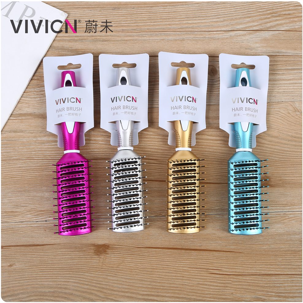 【 Weiwei 】 Ribs Comb, curly hair styling comb, hair care tools, health comb, head comb, comfortable factory direct sales