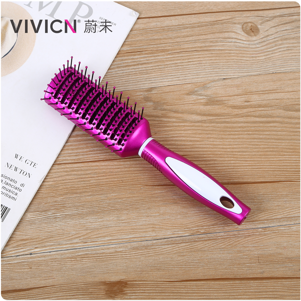 【 Weiwei 】 Ribs Comb, curly hair styling comb, hair care tools, health comb, head comb, comfortable factory direct sales Specification image