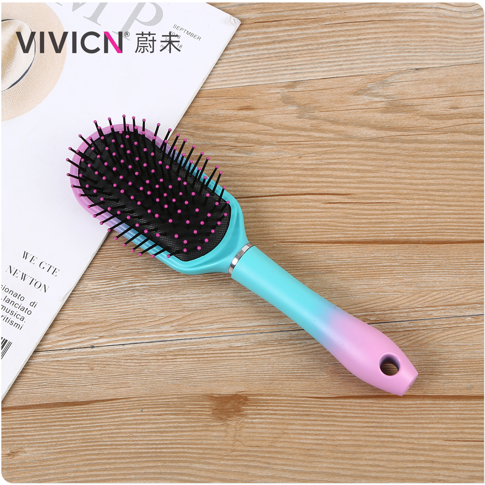 【 Weiwei 】 Anti-static comb for women, curly and straight hair, female students, male combs, household gradient air cushion large board Item Picture