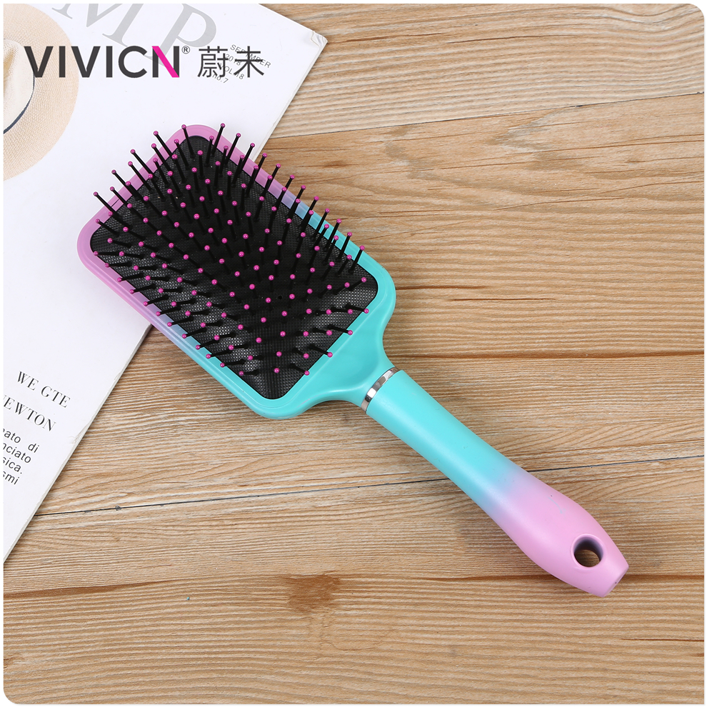【 Weiwei 】 Anti-static comb for women, curly and straight hair, female students, male combs, household gradient air cushion large board Specification image