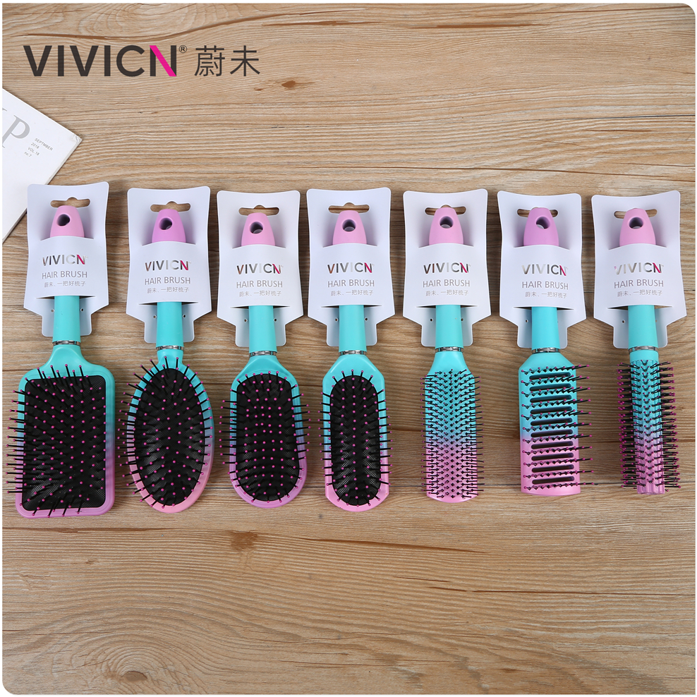 【 Weiwei 】 Anti-static comb for women, curly and straight hair, female students, male combs, household gradient air cushion large board