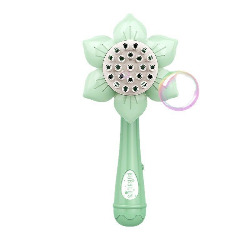 Douyin's same style sunflower showerhead bubble machine, 23-hole, popular Gatling bubble gun, bubble water stick, one-piece consignment Application Scenario