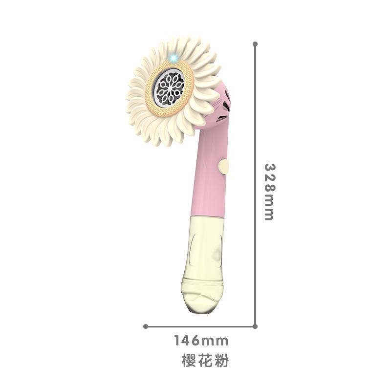 The new Sunflower bubble machine is a fully automatic leak-proof children's handheld bubble machine that has become a bestseller for wholesale at street stalls Item Picture