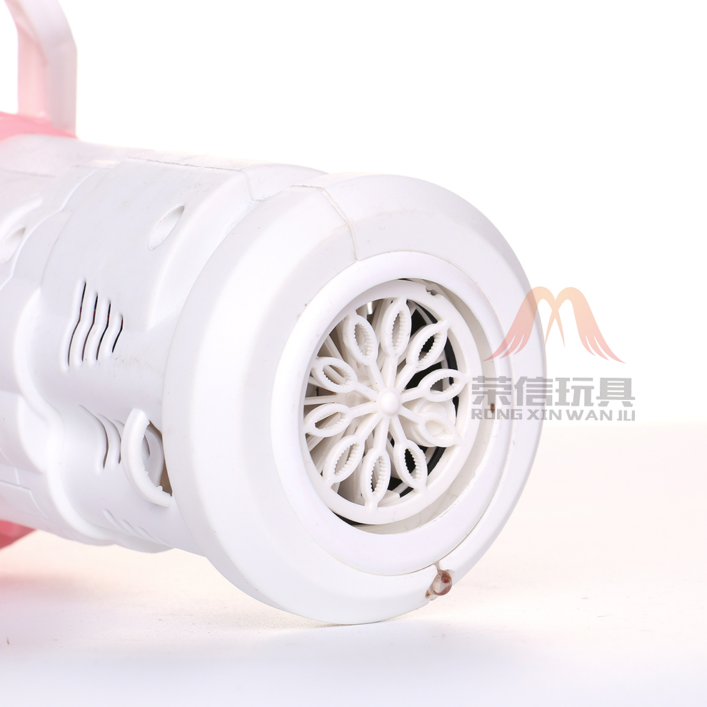 The children's handheld Gatling bubble machine, a popular online hit, is an automatic cartoon multi-hole bubble machine and a street toy Item Picture