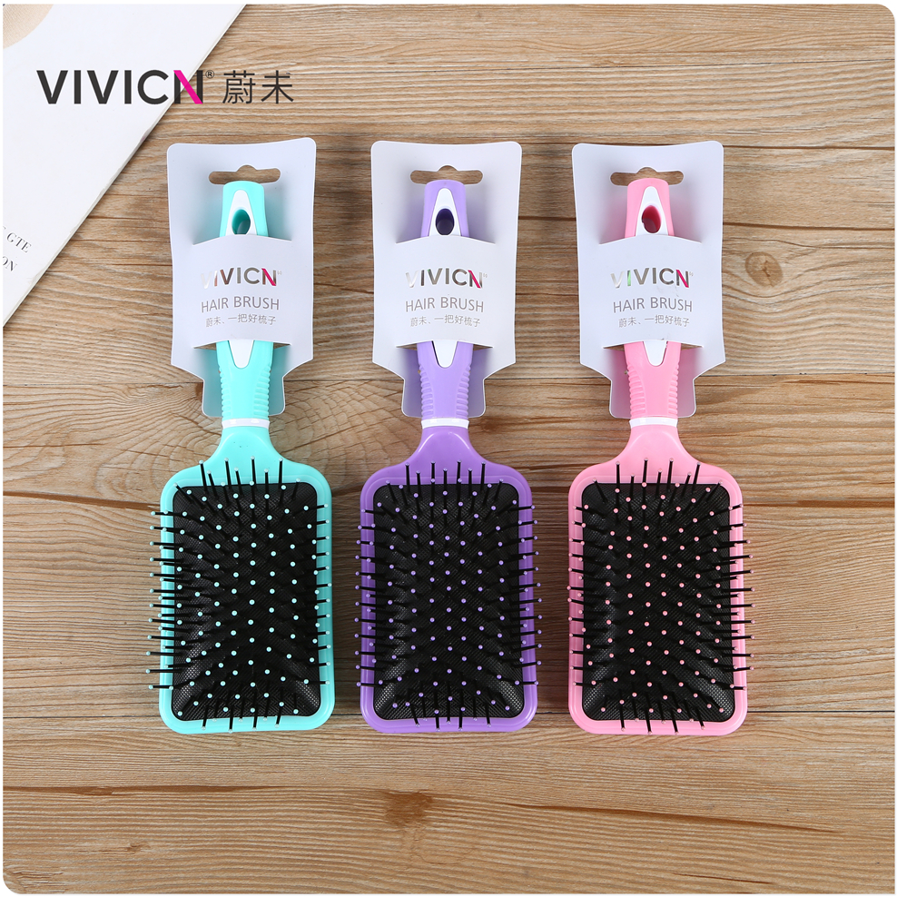 【 Weiwei 】 Anti-static comb for women, curly and straight hair, female student comb, home anti-hair loss air cushion large board, Internet celebrity