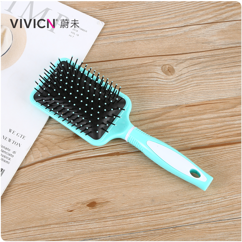 【 Weiwei 】 Anti-static comb for women, curly and straight hair, female student comb, home anti-hair loss air cushion large board, Internet celebrity Specification image