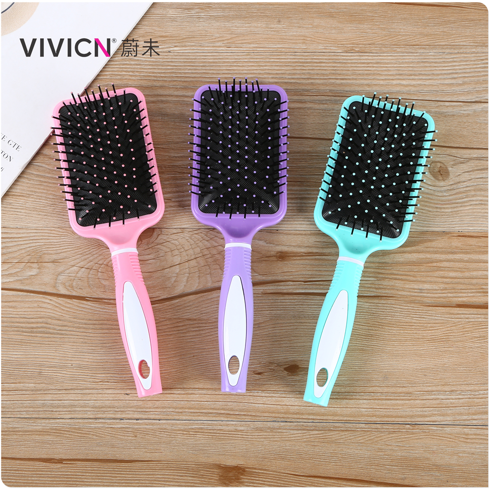 【 Weiwei 】 Anti-static comb for women, curly and straight hair, female student comb, home anti-hair loss air cushion large board, Internet celebrity details Picture