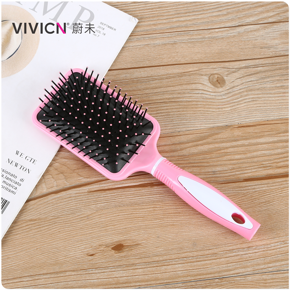 【 Weiwei 】 Anti-static comb for women, curly and straight hair, female student comb, home anti-hair loss air cushion large board, Internet celebrity Application Scenario