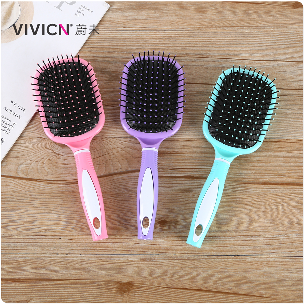 【 Weiwei 】 Air cushion comb, inner buckle comb, hair styling, curling comb, professional household hair salon, short and long hair for women details Picture