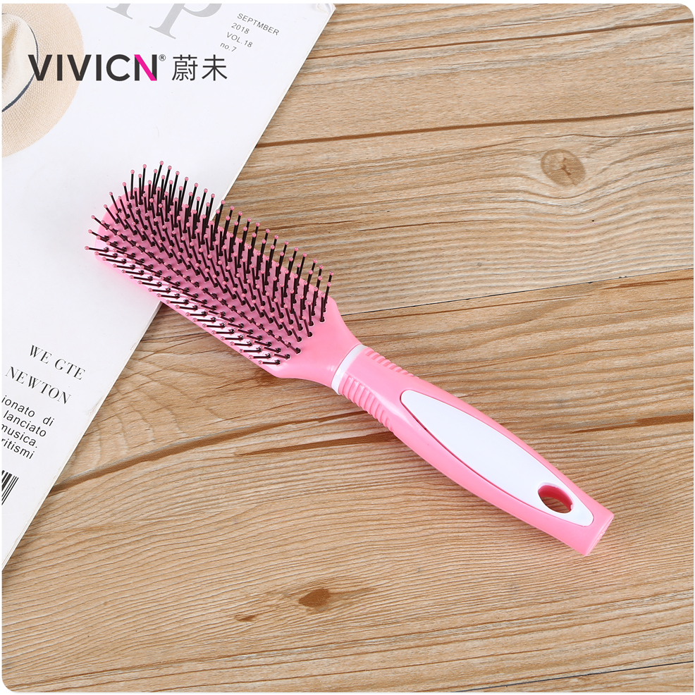 【 Weiwei 】 Anti-static curly hair comb, airbag comb, flat bottom comb, curly and straight hair, men's and women's styling, fluffy hair comb Application Scenario