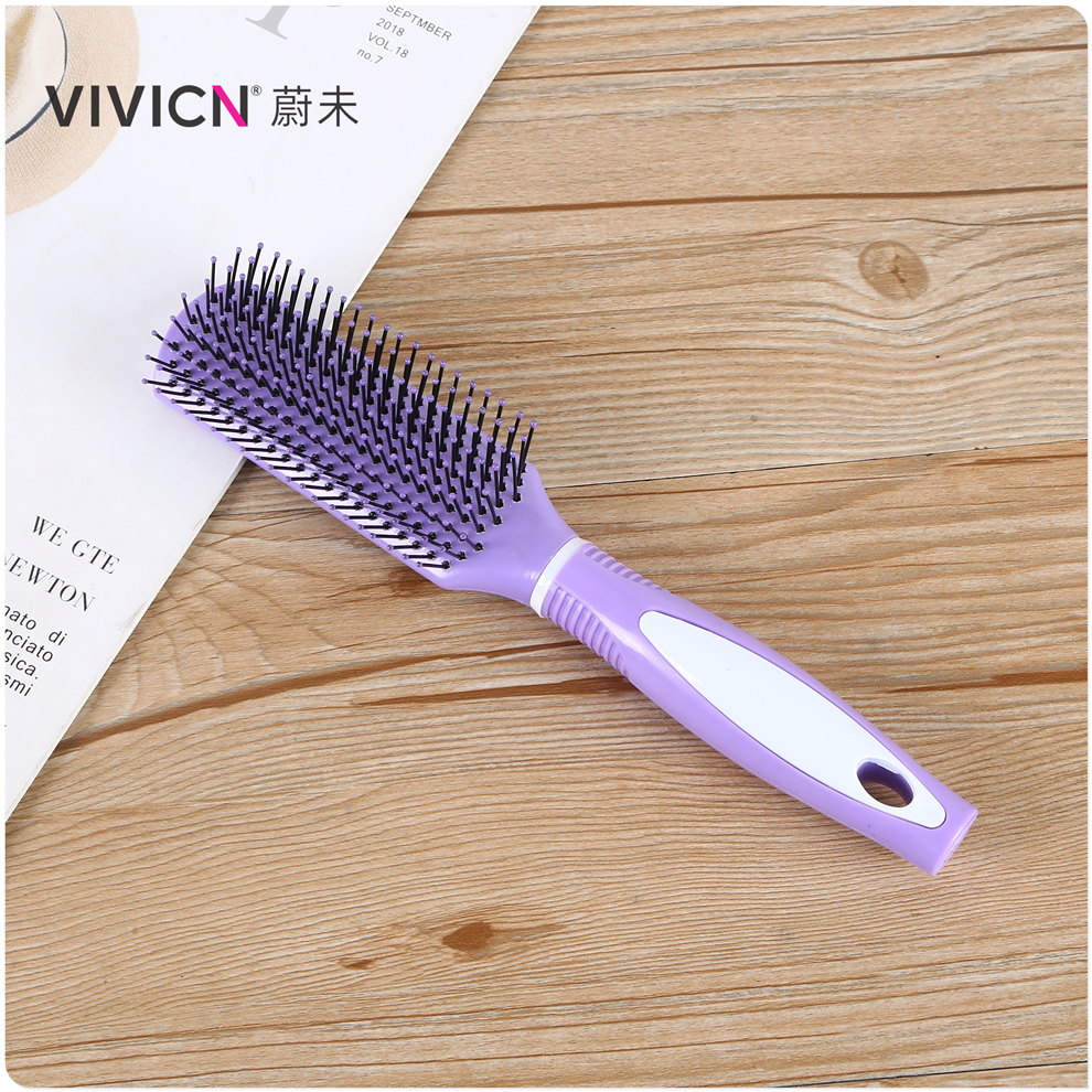 【 Weiwei 】 Anti-static curly hair comb, airbag comb, flat bottom comb, curly and straight hair, men's and women's styling, fluffy hair comb Item Picture