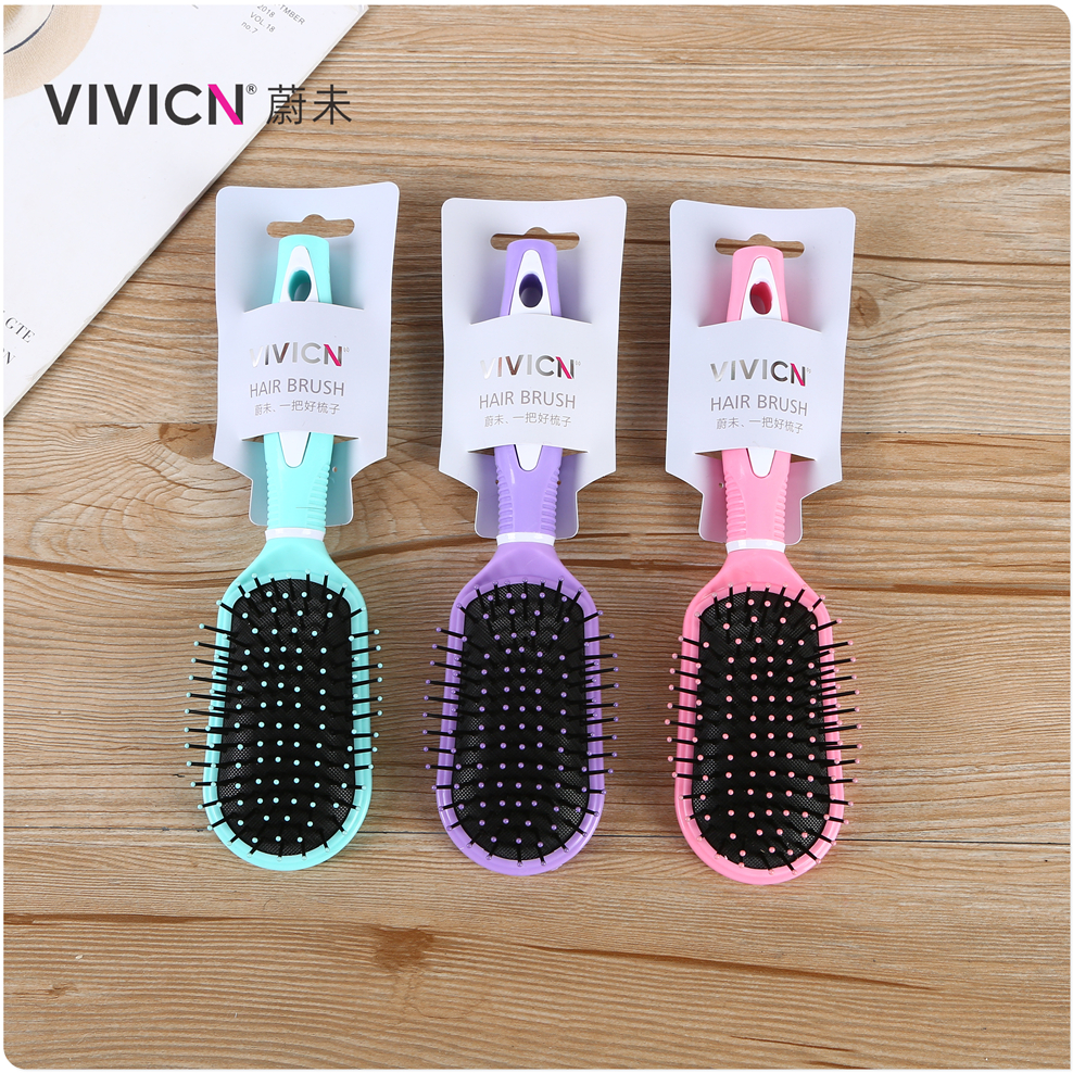 【 Weiwei 】 The cute air-cushioned home hair comb with anti-static airbag and internal buckle is selling well