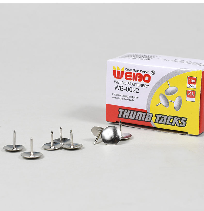 Weibo simple large-head metal drawing nails can be nailed to walls with good stability and are not easy to break. They have a smooth touch and are large drawing nails pic 8