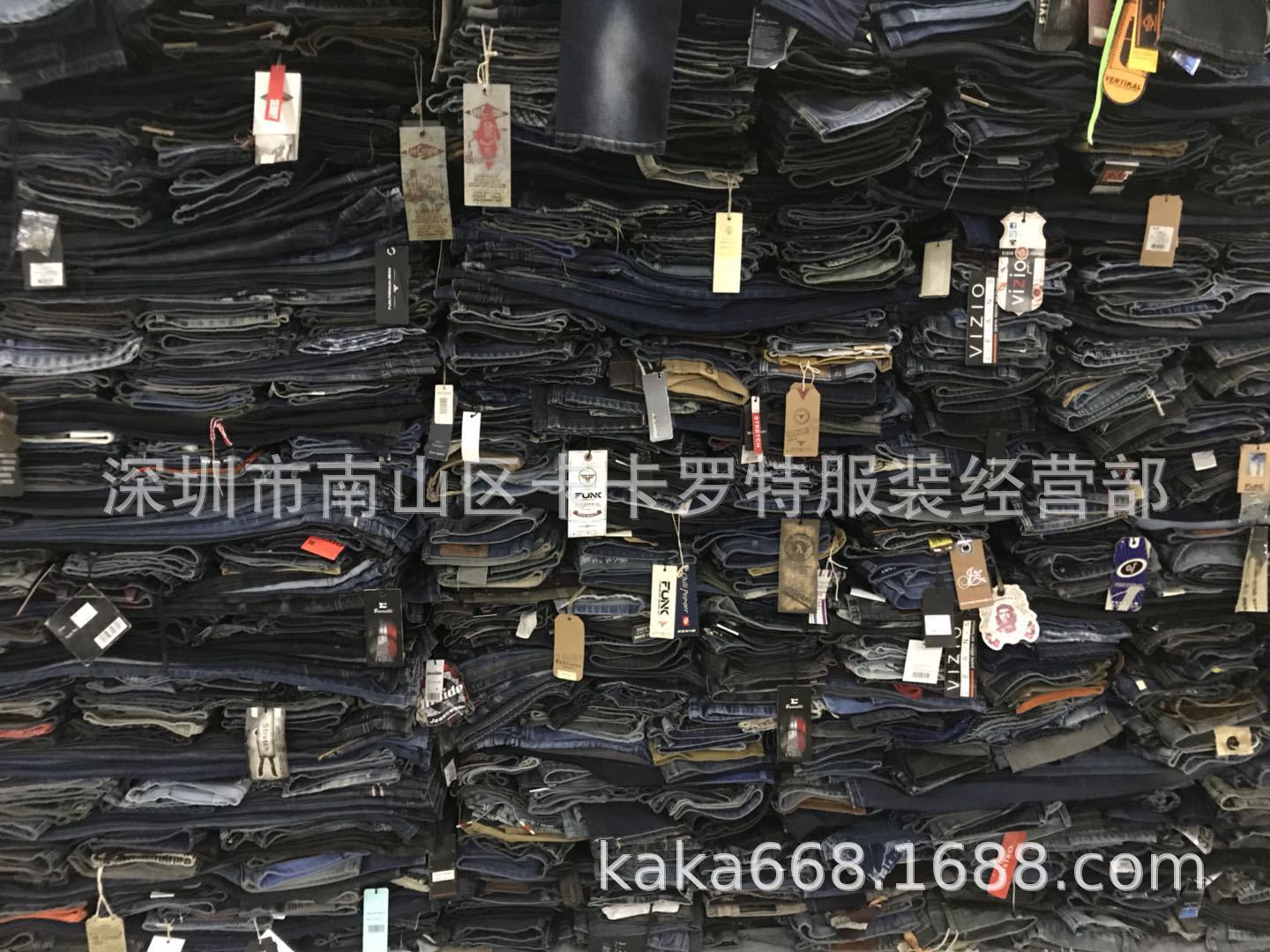 Men's jeans wholesale男式牛仔裤弹力直筒批发出口男士尾单长裤详情23