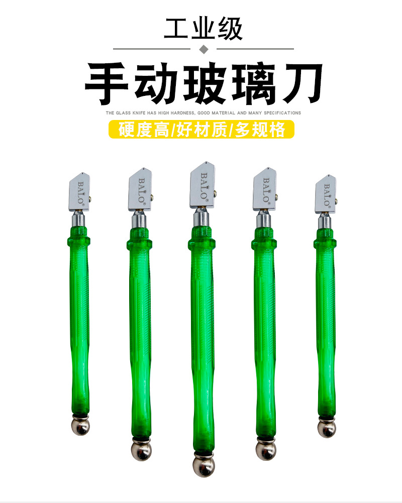 Glass knife for cutting glass tiles, floor marking, multi-functional manual oiling roller, glass knife, a magic tool for transforming glass pic 1