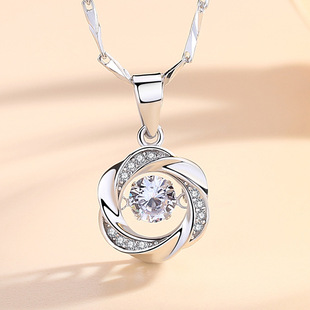 足银999纯银项链子无吊坠锁骨链简约正品999首饰冬季毛衣链批发详情9