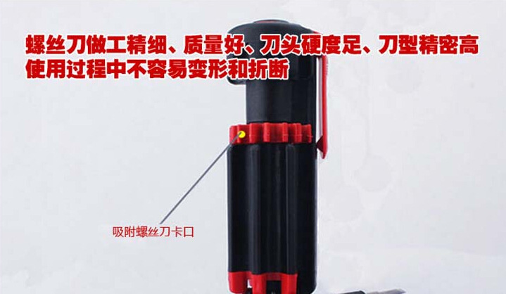 Factory direct sales 8-in-one exquisite gift, multi-functional manual screwdriver set for household tools pic 7