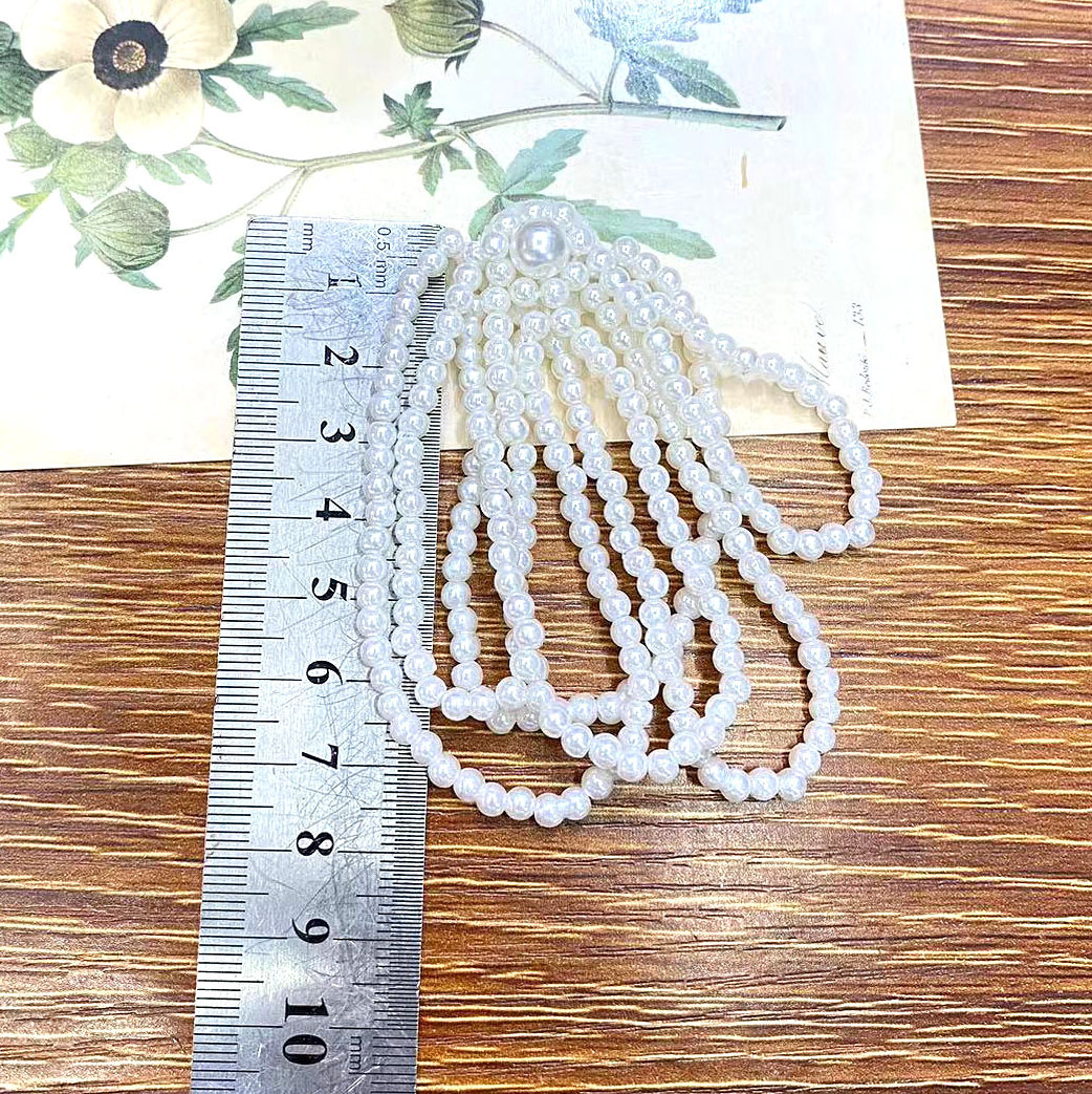 网红流行仿珍珠配件鞋 帽 服饰辅料 发饰头饰配件diy手工串珠批发详情5