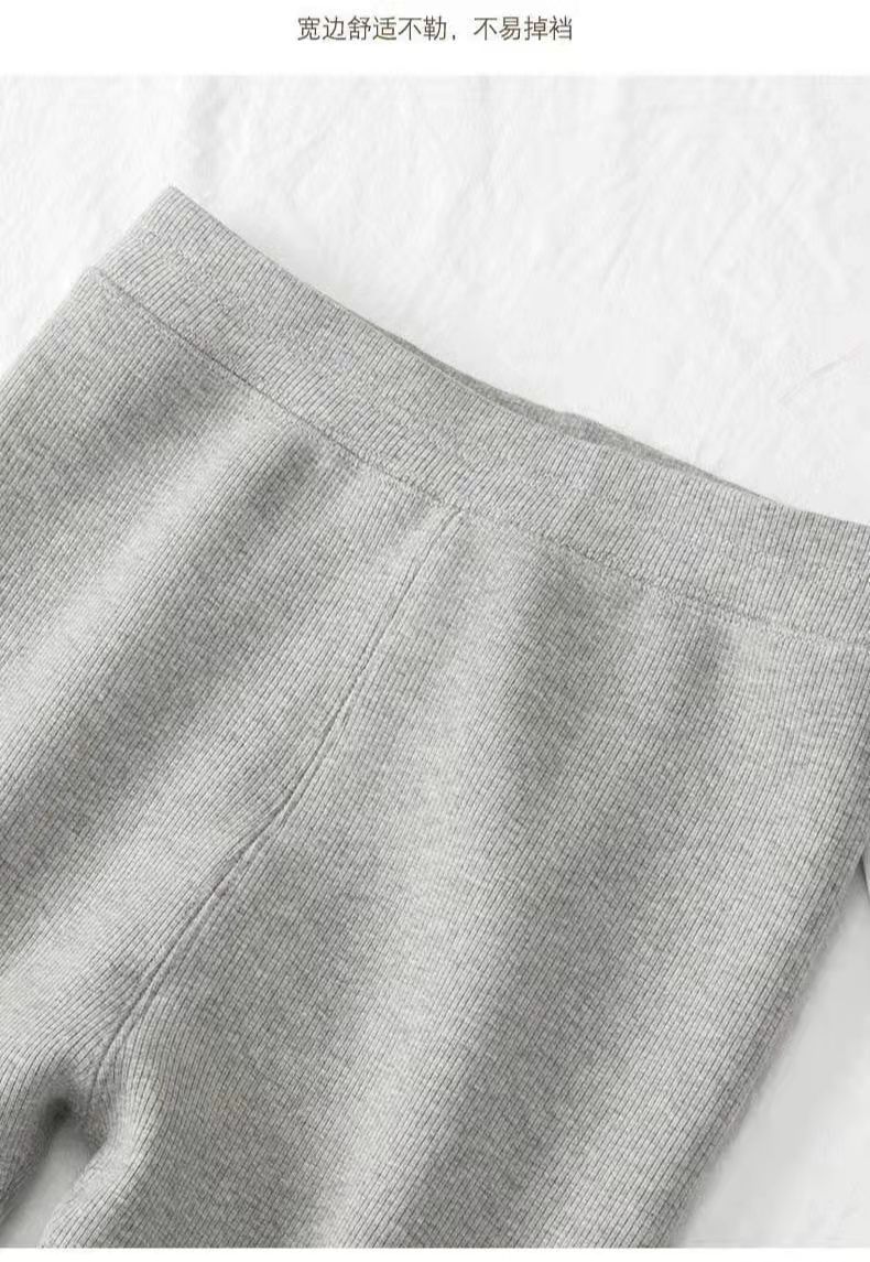 For the 2022 autumn and winter season, women can wear high-waisted, slimming, high-elastic and warm leggings on the outside pic 7