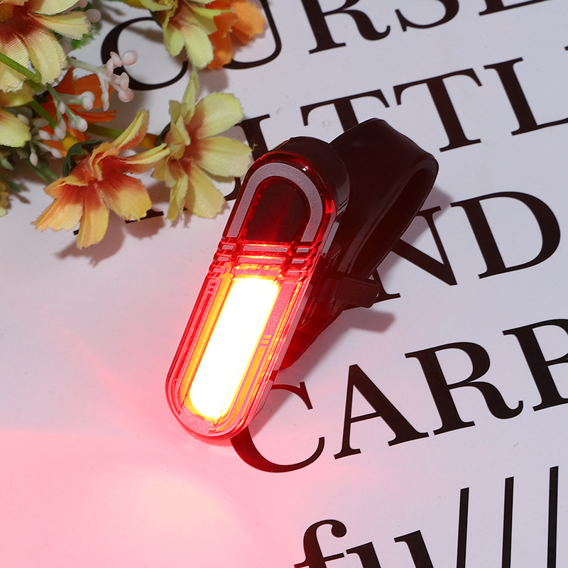 Night warning light, bicycle luminous rear light, bicycle reflective taillight, creative night mountain bike pic 2