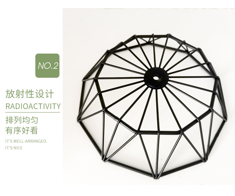 铁艺水果篮创意家用糖果水果盘北欧三层简约跨境格调干果盘批发详情24