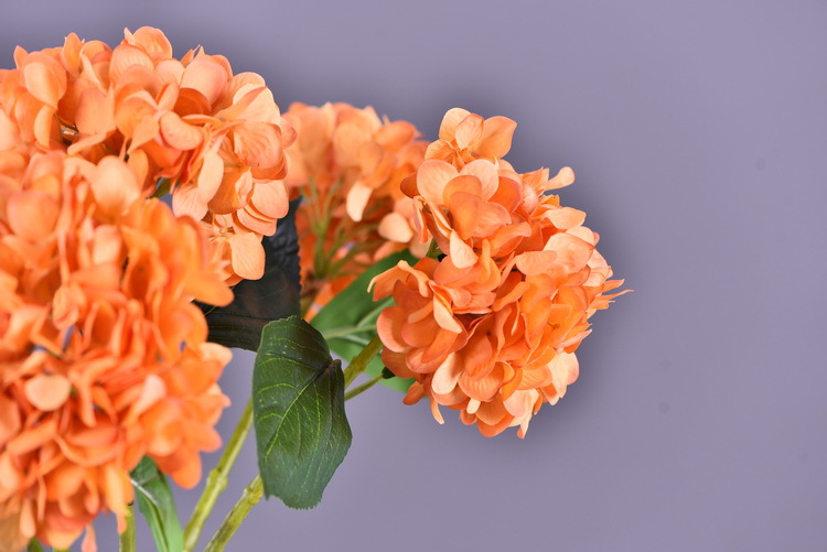 Factory supply of artificial hydrangeas, high-end hydrangea wholesale, wedding, home, hotel landscaping, main flowers, decorative artificial flowers pic 20