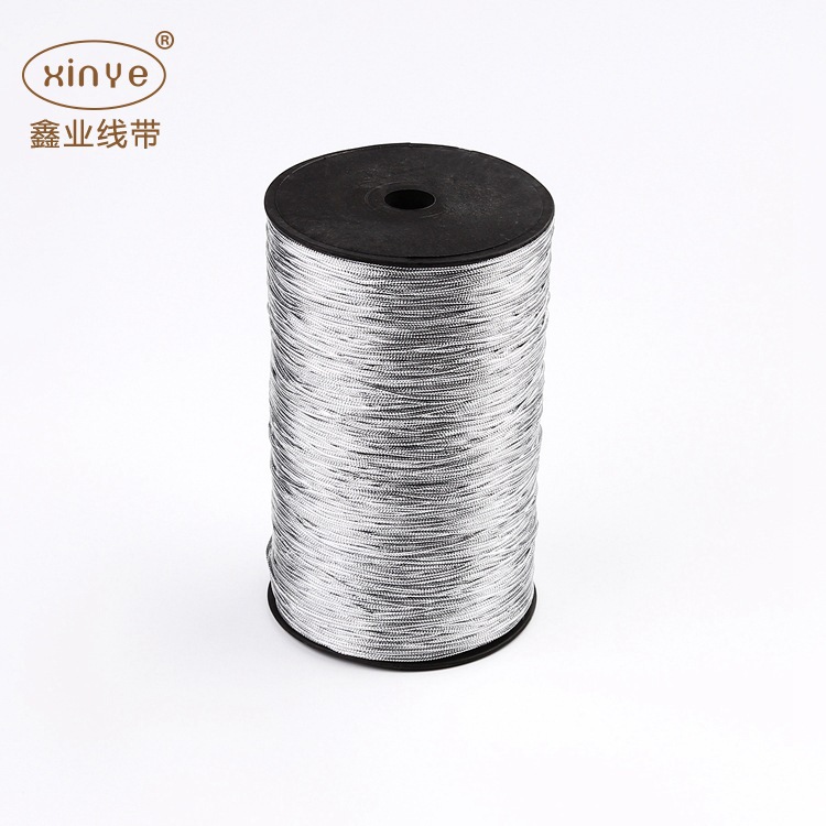 厂家直销8股圆空芯金丝线吊牌线葱线礼品包装线花丝金银线八股绳详情12