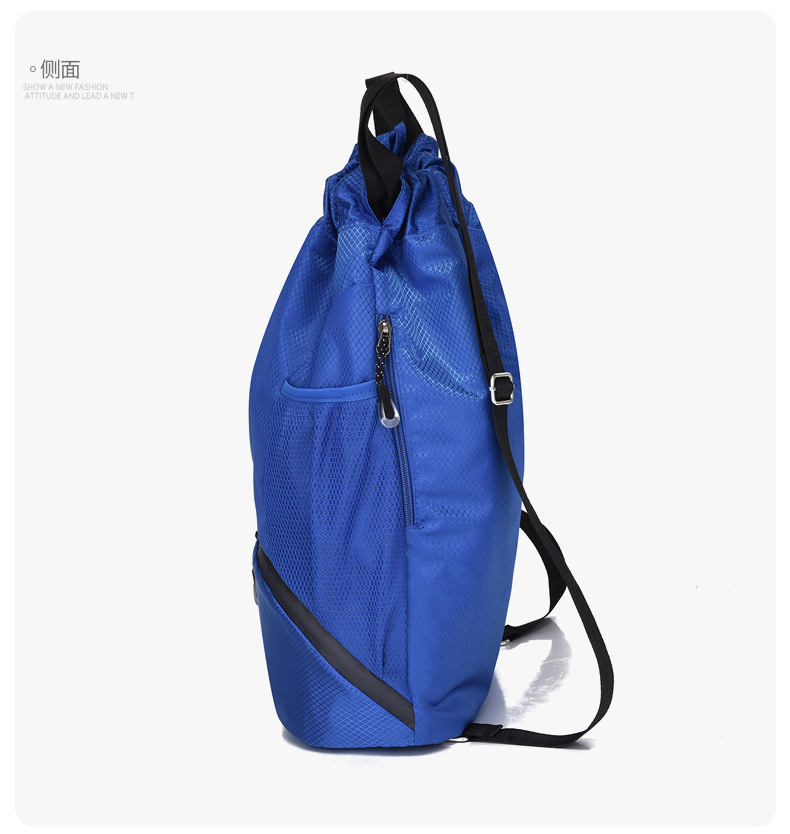 束口袋抽绳双肩包篮球包干湿分离游泳包男篮球袋球袋学生便携书包详情23