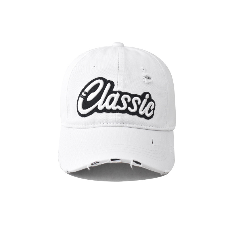 全棉CLASSIC大字母绣花棒球帽男女春夏秋简约百搭遮阳鸭舌帽详情14