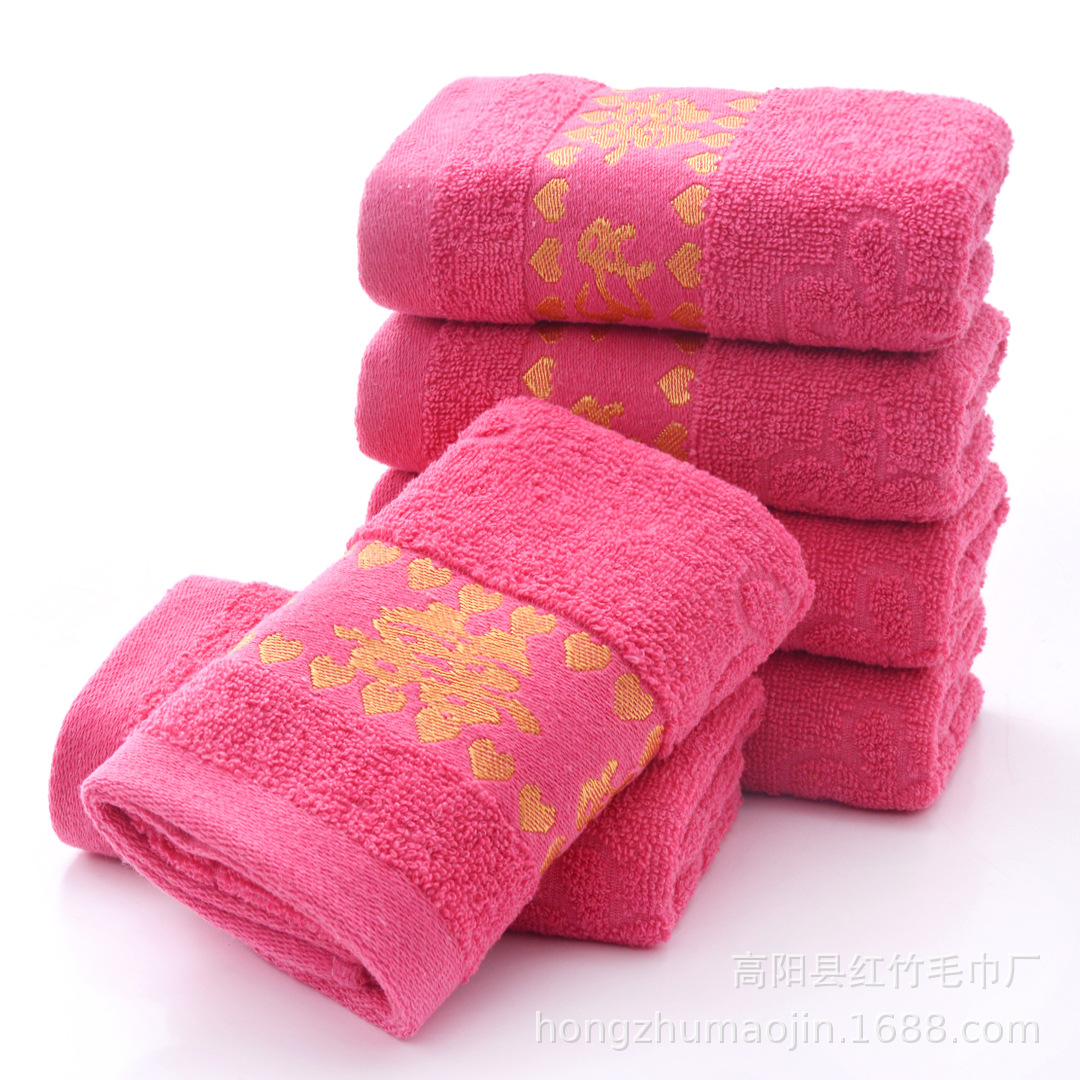 Factory wholesale pure cotton thickened checkered towels, absorbent household daily face towels, gift customization logo pic 59
