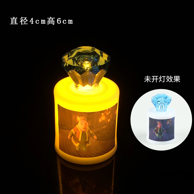 Spiral candle-shaped proposal electronic candle decorative handicrafts and ornaments pic 15