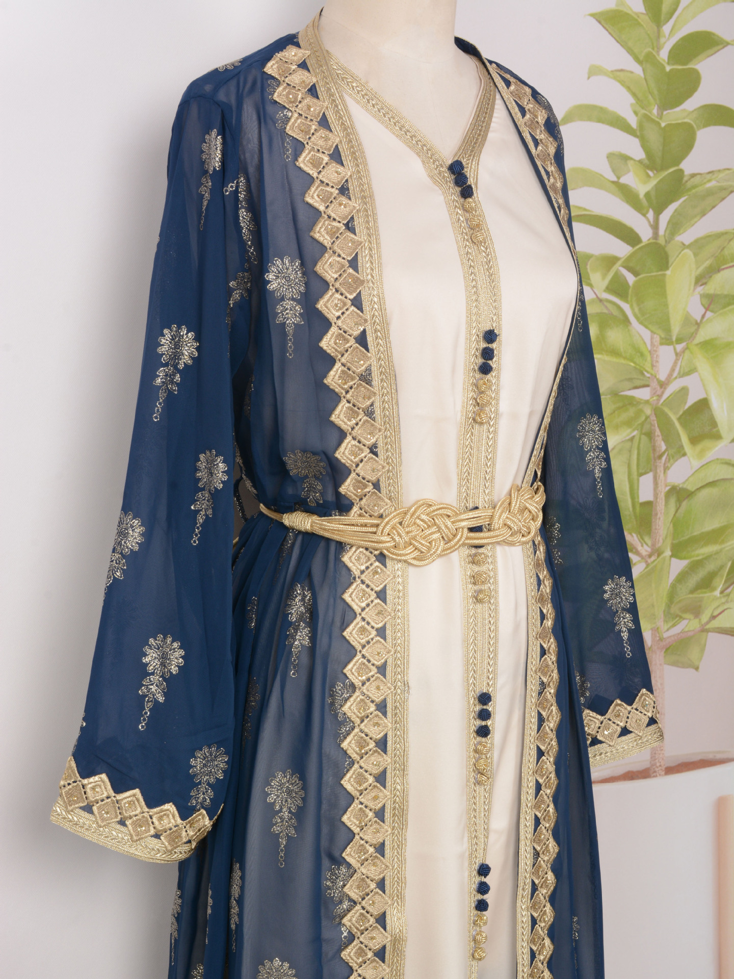MT029 Middle East Cross-border Trade Arab Clothing, robes, embroidered cardigans, vests, two-piece dresses, ebay pic 46