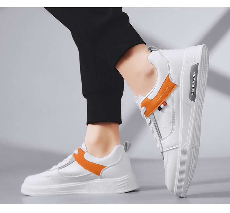 开学季小白鞋男生时尚滑板鞋透气休闲男鞋春季新款百搭运动潮男鞋详情18