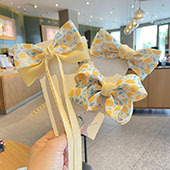 儿童发饰春夏款蝴蝶结发夹可爱公主头饰顶夹女童鸭嘴夹子 diy材料详情25