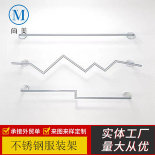 镀锌发光置物架一字层板壁挂墙上书架金属隔板客厅墙面LED灯架详情9