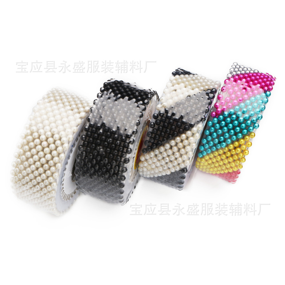 彩色珠光针40枚制衣定位针DIY配件装饰缝纫珠针镀镍针盘厂家批发详情5