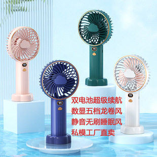 爆款口袋宇航员学生手持儿童卡通USB迷你手表充电小风扇厂家批发详情3