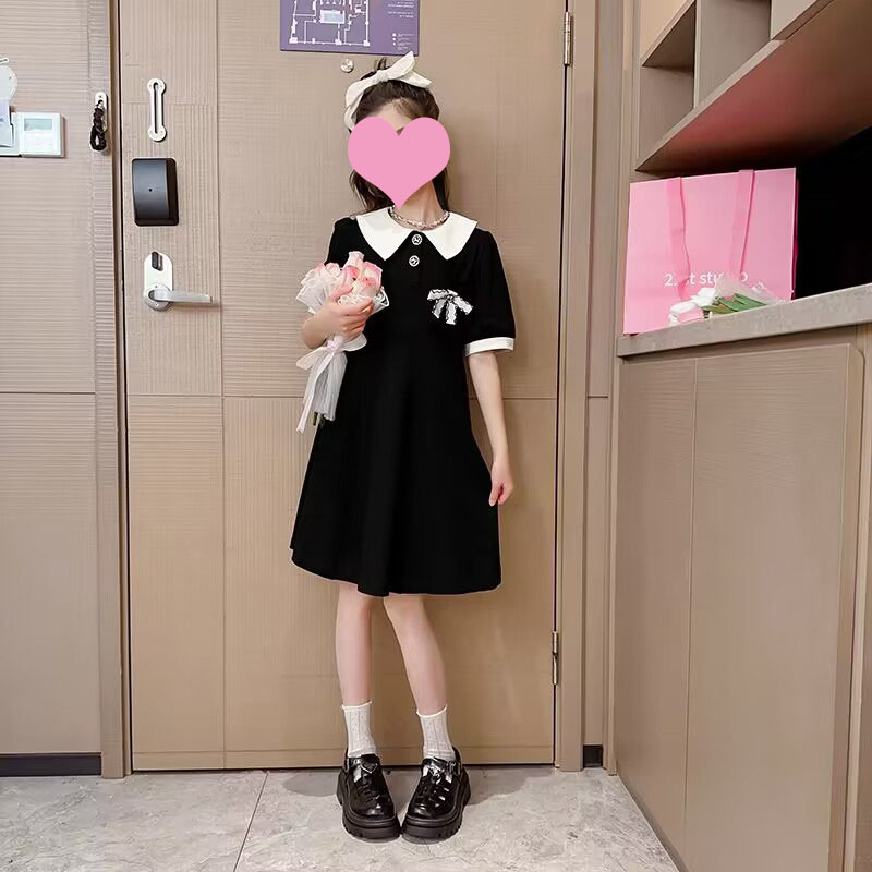 女童夏款连衣裙公主裙童装新款夏季儿童小女孩洋气小香风裙子夏装详情1