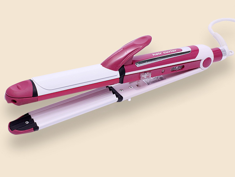 Wholesale of three boxes of large curling irons with built-in pear blossom air bangs and hair care products from the manufacturer pic 4