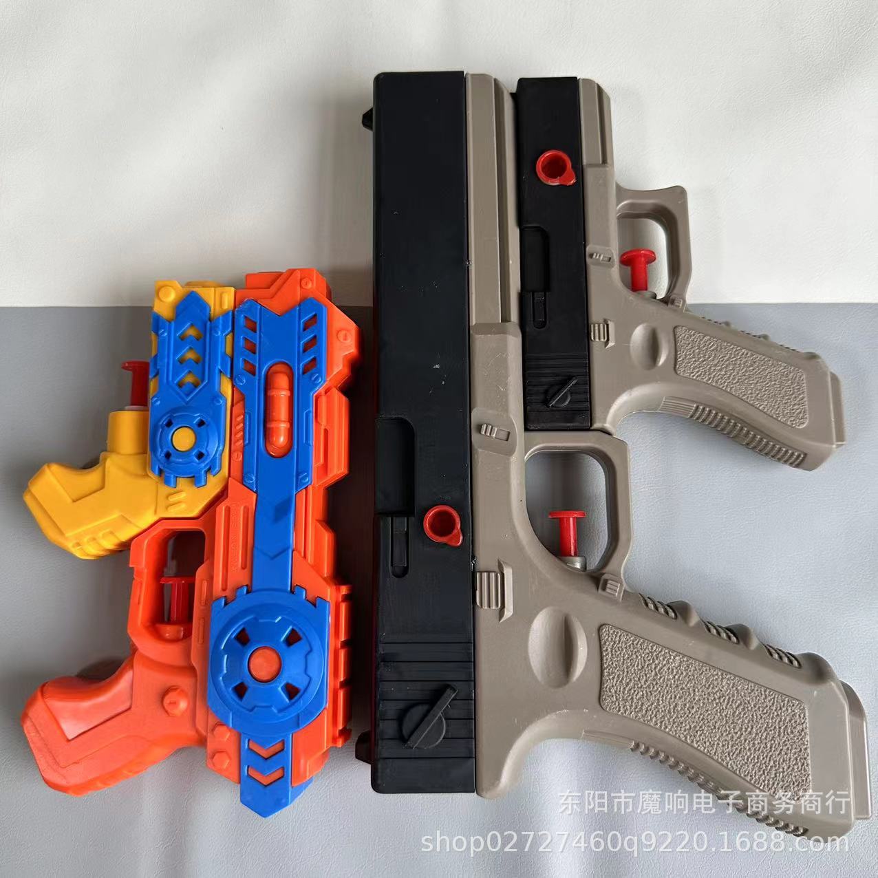 夏季沙滩儿童水枪玩具批发分体式子母可爱戏水喷水枪亲子互动对战详情28