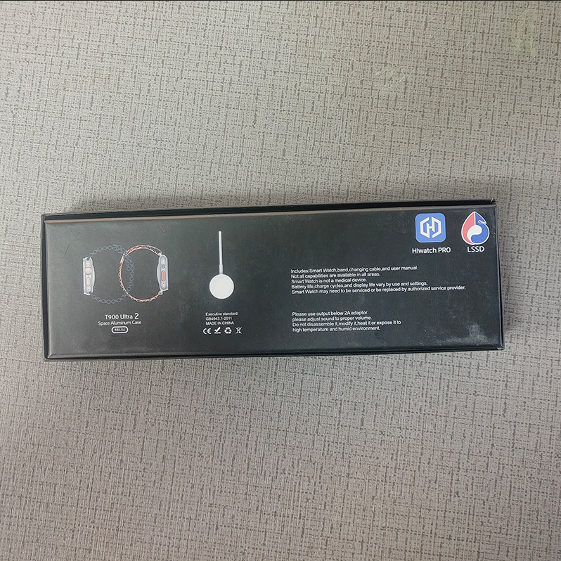 S8 Smart Adult Watch T900 Ultra2: Step counting, Heart Rate, Blood Pressure, Blood Oxygen Monitoring, Bluetooth pic 4