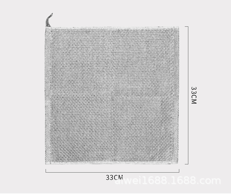 Pure cotton honeycomb absorbent thickened cloth, all-cotton waffle kitchen cleaning dishcloth, towel, scouring pad, square towel, face towel pic 11