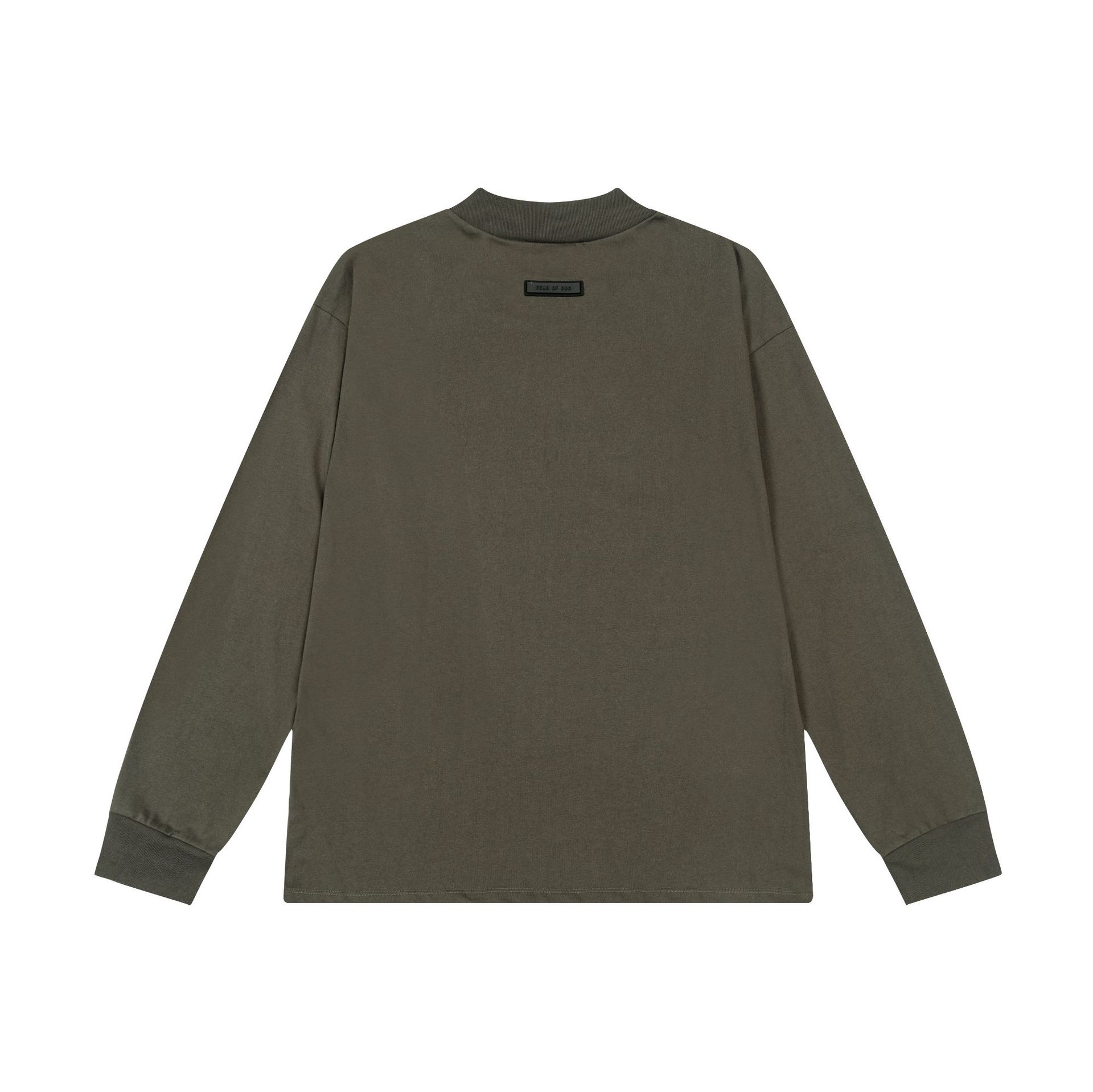 正确版本24SS FEAR OF GOD FOG复线ESSENTIALS春秋宽松长袖打底衫详情33