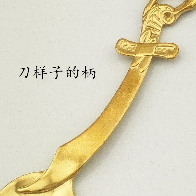 Cute camel coffee spoon, knip-shaped mirror-polished stainless steel spoon, creative high-end tableware, gold and silver (JY20) pic 30