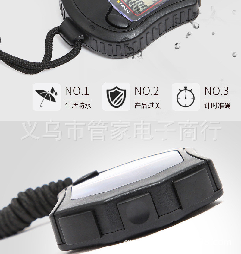 Two rows of 10-lane sports stopwatches, track and field training, running competition, referee timer, waterproof digital electronic stopwatch pic 5