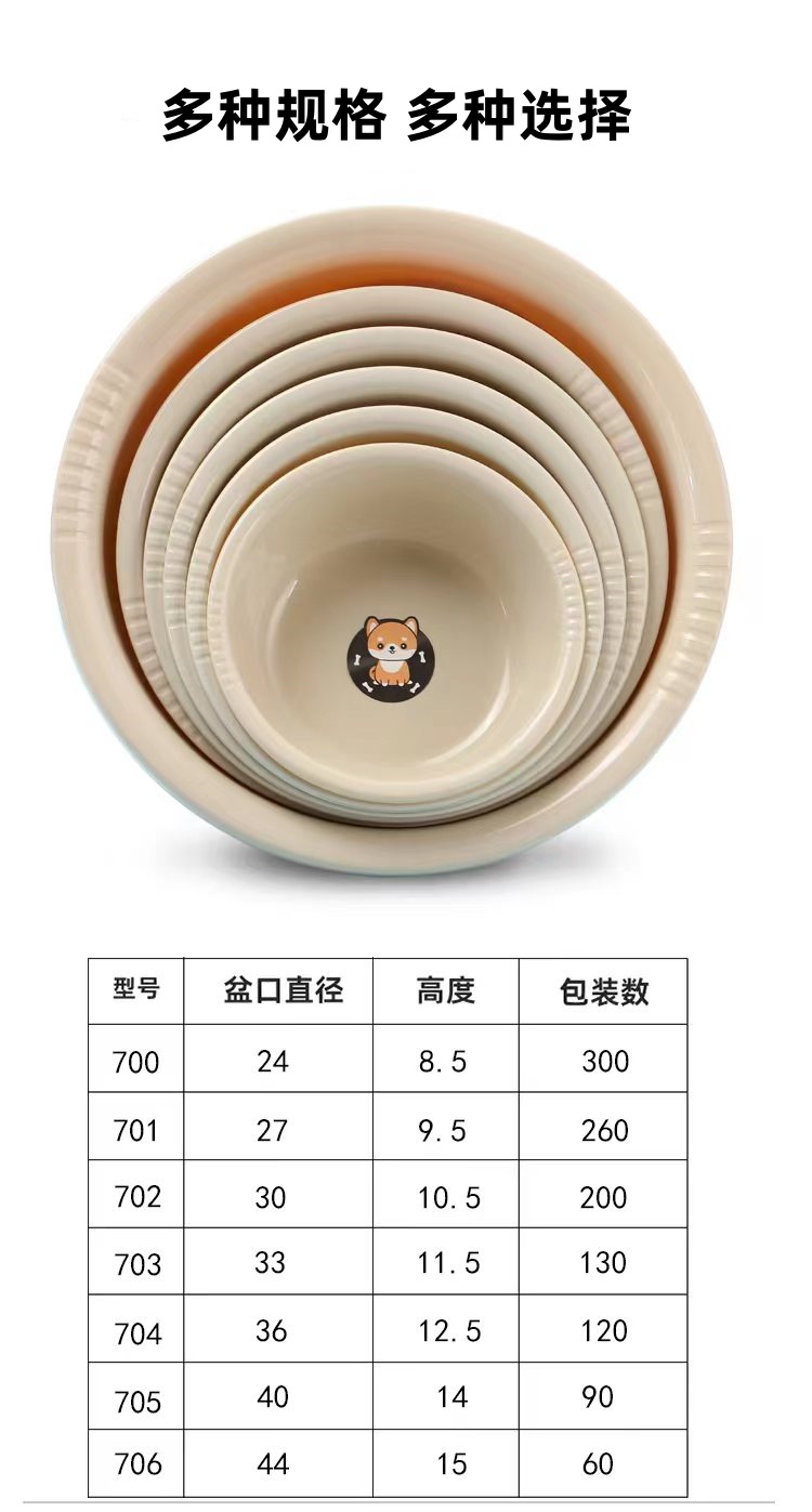 Wholesale thickened and simple student dormitory laundry basins, household basins for washing faces, vegetables and feet, plastic basins and washbasins from the manufacturer pic 7