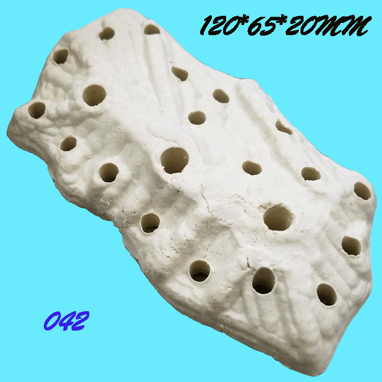 Baojie Aquarium Base, simulation aquatic plant base, fish tank aquatic plant base, ceramic base manufacturer wholesale pic 46