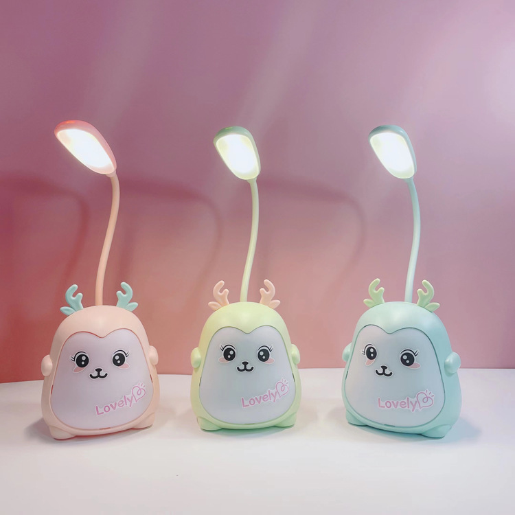 卡通USB企鹅台灯桌面学习台灯阅读灯床头灯学生礼品灯折叠LED台灯详情21