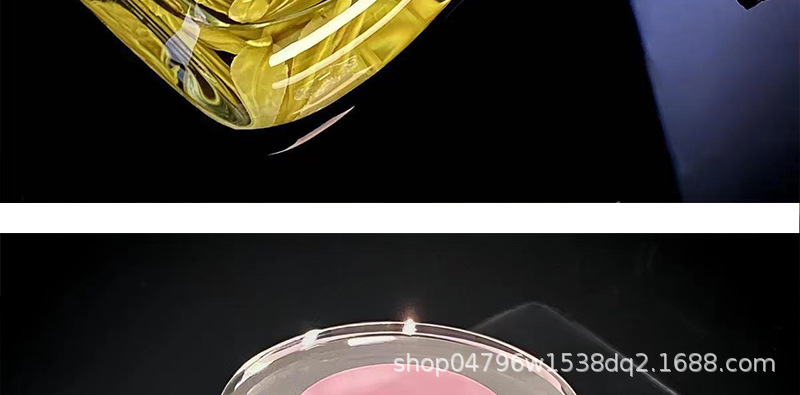 The new thickened heat-resistant glass cup, portable tea-water separation glass cup, compact and suitable for both men and women, large-capacity dwen Dwen cup pic 38